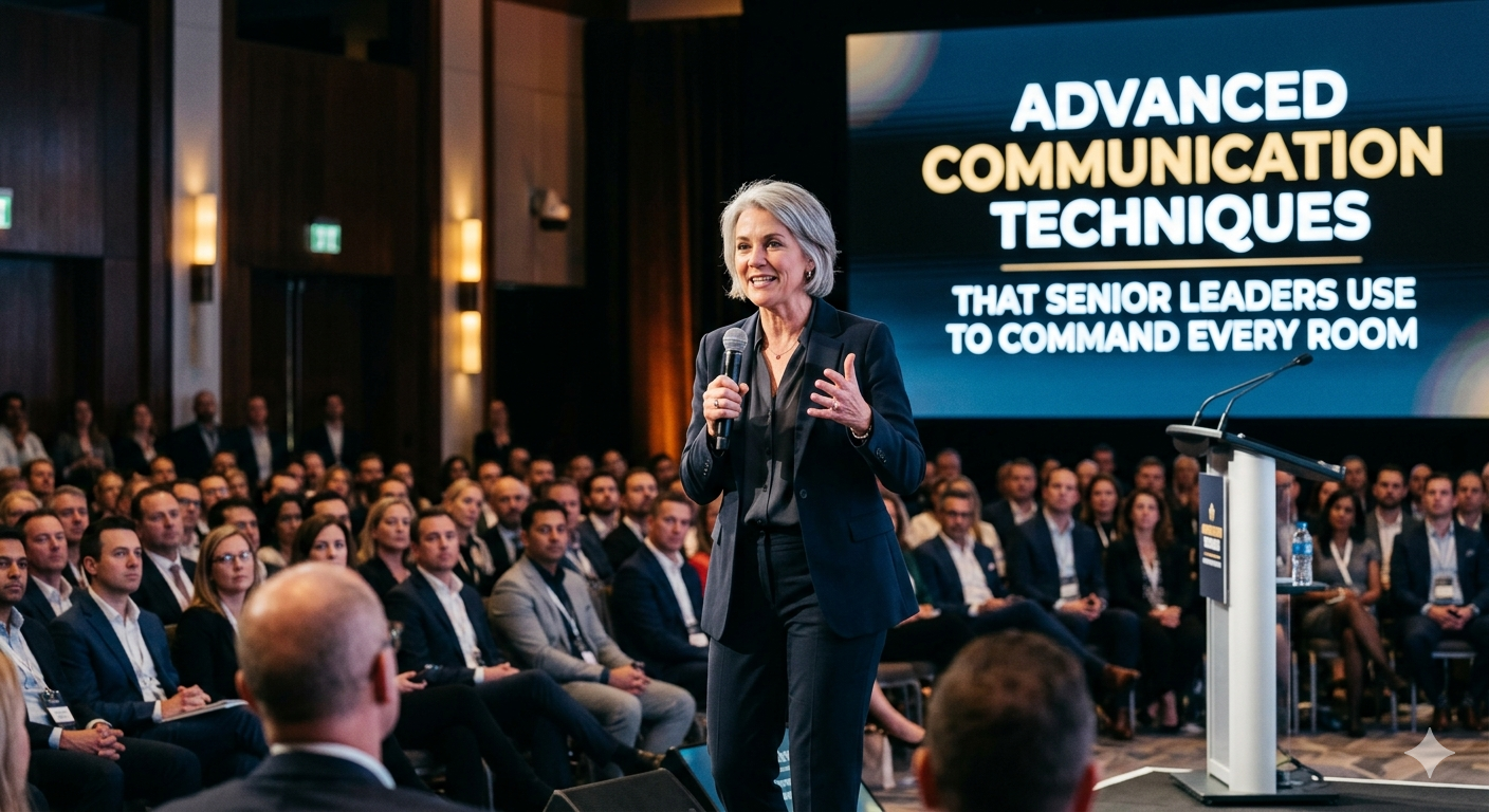 Advanced Communication Techniques That Senior Leaders Use to Command Every Room