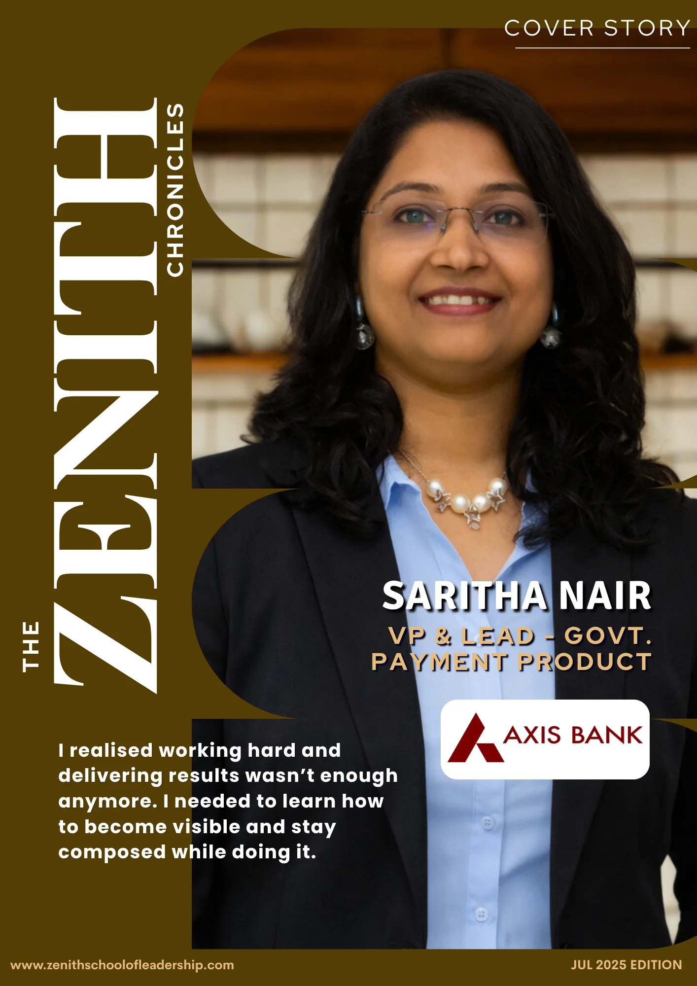 The Zenith Chronicles: Sarita Nair