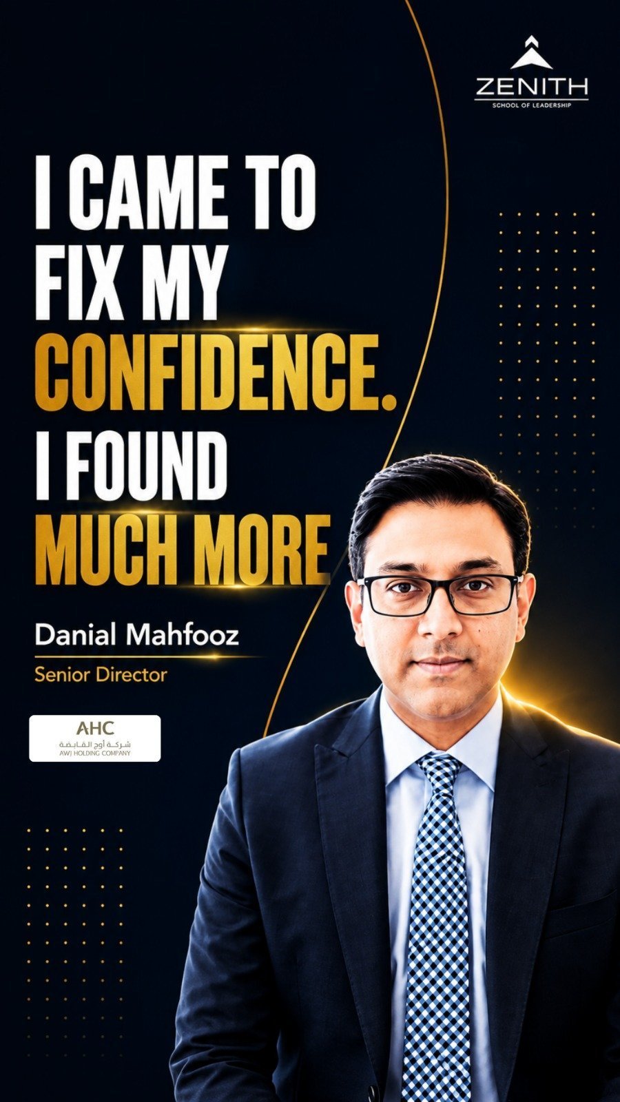 Danial testimonial cover